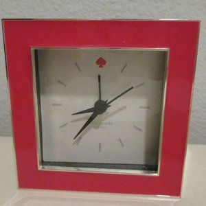 Kate Spade Clock Pink Clock
